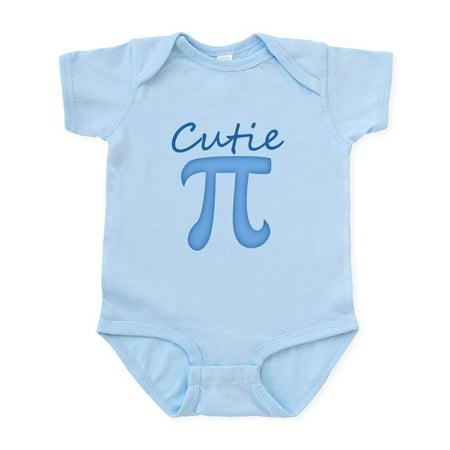 

CafePress - Cutie Pi Body Suit - Baby Light Bodysuit Size Newborn - 24 Months