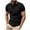 Black, variant on KyCheLot Mens Work Short Sleeve Shirts Wicking Mesh Lightweight Button up Lapel Trendy Golf Shirts