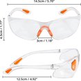 thumbnail image 5 of Juego de 12 gafas de seguridad transparentes. Rojo Verde Cocina, Decoración y Otros, 5 of 5