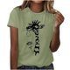 thumbnail image 2 of Xuyuer Women Plus Size T Shirts Short Sleeve Round Neck Casual Graphic Tee Tops, 2 of 6