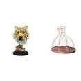 thumbnail image 1 of Figura decorativa moderna de animal con soporte. Única decoración de escritorio multiusos para entrada, sala de estar, cocina, estantería, mesa o, 1 of 8