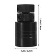 thumbnail image 2 of Raindrops 2pcs RV Jack Pads Steel Black Vehicle Maintenance Higher Load-Bearing Capacity, 2 of 8