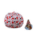 thumbnail image 1 of Bolsa de almacenamiento de juguetes de peluche para niños, bolsa de lona de gran capacidad para guardar juguetes para niños, 18 pulgadas, 1 of 5