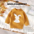 thumbnail image 4 of Infant Toddler Baby Girl Boy Cartoon Fall Winter Knit Tops Pullover Sweater, 4 of 9