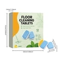 thumbnail image 3 of Eespoir Floor Cleaning Sheets, Multi-Surface Mopping Wipes, Stain Remover, For Tile Wood Laminate Floor Home Kitchen Use, Dissolvable Cleaning Strips, 3 of 7