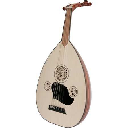 Mid-East Turkish Electric Oud Padouk and Mahogany w/ Gig Bag *Blemished