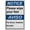 Warning Sign 1, variant on Industrial ANSI Vertical Farm Safety Sign - 8"x12" Weatherproof UV Resistant (Use other door Geese attack through this door) for Indoor/Outdoor Workplace