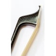 thumbnail image 4 of Vio Music #809 Cello Bow Ox-horn Woven Carbon Fiber Fluer-de-lys Inlay-best Gift for Cellist, 4 of 4