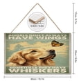 thumbnail image 2 of Golden Retriever Wood Decor Sign, Cute Dog Decor, Hanging Printed Wooden Plaque Décor, Rustic Wood Wall Hanging Plaques, Dog Art Wall Décor, Home Décor Sign, Farmhouse Hanging Signs 10x16 inches, 2 of 8
