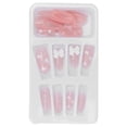 thumbnail image 2 of 24 Pcs Removable Fake Nail Kit Fashionable Full Cover Artificial False Nails for Women, 2 of 14