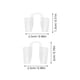 thumbnail image 3 of 2 uds retenedor de fosas nasales almohadilla para la nariz para cirugía retenedor de fosas nasales retenedor de rinoplastia para cirugía de trabajo retenedor de fosas nasales de silicona 1cm 1,5 cm, 3 of 8
