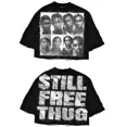 thumbnail image 2 of Tops cortos góticos con gráficos de letras Y2K para hombres y mujeres, ropa urbana nueva, camisetas de retazos Harajuku, camisetas de algodón de media manga, 2 of 5