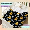 thumbnail image 2 of Ducks Blanket Adult Duck Blanket Kids Funny Blanket Suitable for Living Room Bedroom Bed Sofa Crib Couch Chair Outdoor All Season Items That Yellow Duck Lovers Will Love 60"x50"for Teens, 2 of 6