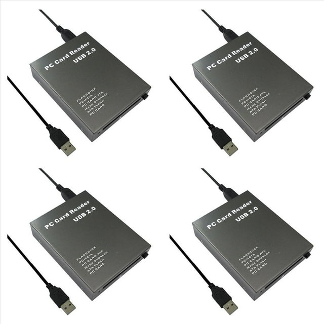 4X USB2.0 PCMCIA Card Reader Card Reader PC Card Reader USB 2.0 to PC PCMCIA Adapter