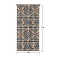 thumbnail image 5 of Blue Geometric Diamond Triangle Pattern Shower Curtain 36"x72" ,Bathroom Decorative Shower Curtains Set with 12 Hooks,Modern Waterproof Washable Shower Curtain, 5 of 6