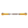 thumbnail image 2 of Steering Linkage Pull Rod, Wear Resistant Adjustable Easy To Disassemble Metal Steering Tie Rod  For JLB RC Truck Gold, 2 of 8