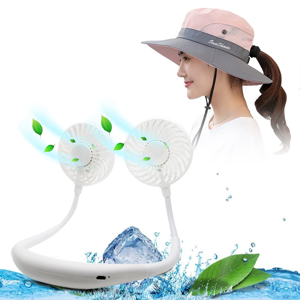 Ponyta Neck Fan Portable Hands-Free and 