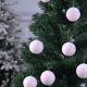 thumbnail image 1 of Juego de 6 Bolas Decorativas Navideñas Creativas para Fiestas, Colgantes para Árbol de Navidad., 1 of 6