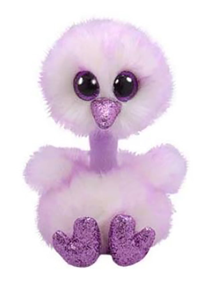Ty Beanie Boos - Kenya the Lavender Ostrich Medium Size 9 inch - Walmart.com