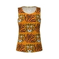 thumbnail image 2 of Rocae Tiger for Women's Workout Tank Top Lightweight Sleeveless Fit Tops- Moisture-Wicking, BreathableMedium, 2 of 9