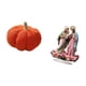 thumbnail image 5 of Cojín de sofá de calabaza de Halloween para decoración de dormitorio y sala de estar con adorno de mesa acrílico único para chimenea de casa de vacaci, 5 of 8