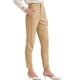 thumbnail image 4 of INSPIRE CHIC Pantalones Largos de Oficina Casual de Cintura Alta para Mujeres con Bolsillos XL Caqui, 4 of 6