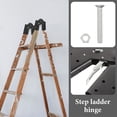 thumbnail image 2 of Miangastore 1 Set Step Ladder Hinge Part Replacement Step Ladder Hinge Joints Hinge Accessory, 2 of 8