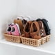 thumbnail image 4 of Shoe Organizer Rack, Plastic Shoes Rack, Entryway Storage Shelf, Shoe Support Box, Foldable 2-Tier Design, Clear Plastic Material, for Bedroom, 4 of 5
