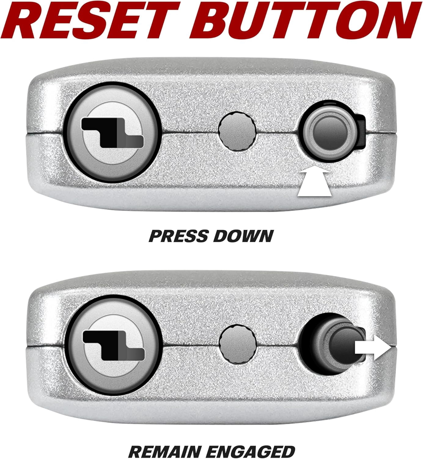 BV TSA Accepted 3-Digit Combination Travel Lock for Luggage, Gym Locker, Toolbox, Cabinets & More – Silver, 2 Pack