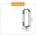 thumbnail image 5 of Camera Rabbit Cage for X4 Aluminum Rabbit Cage Expansion Bezel Dual Cold Shoe Port Camera Case, 5 of 5