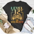 thumbnail image 5 of 12Th Birthday Boy Level 12 Unlocked 12 Year Old Video Games Tshirt, 5 of 6