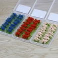 thumbnail image 2 of Lefu Self-Adhesive Static Grass Tufts Model Flower Model Railroad Layout DIY Scenery, 2 of 4