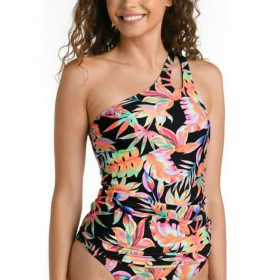 La Blanca Best Escape Printed One-Should Floralblack 4