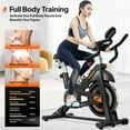thumbnail image 3 of Pooboo Indoor Cardio Exercise Bikes Stationary Cycling Bicycles with Comfortable Seat Cushion for Home Workout Weight up to 350 Lbs, 3 of 10