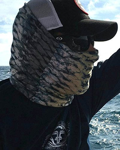 Flying Fisherman SB1808 SunBandit UV Protective Face Mask, Multifunctional  Bandana, Wear Up to 12 Ways, J Mathias Sailfish 