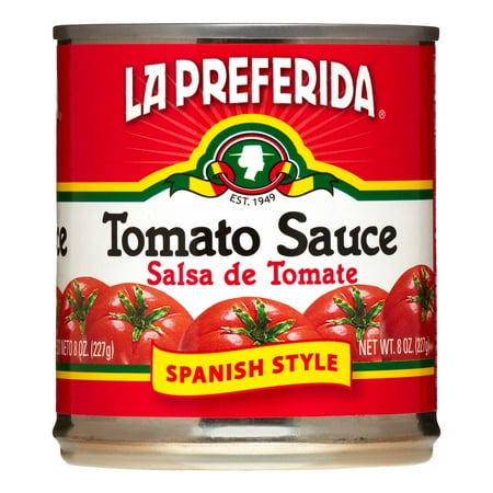 (5 Pack) La Preferida Tomato Sauce, Spanish Style, 8 (Best Tomatoes For Sauce)