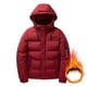 thumbnail image 2 of Gibobby Chamarras para hombre chamarra acolchada para hombre, ligera, con capucha(Rojo,M), 2 of 3