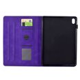 thumbnail image 3 of Dteck Case for ipad 9.7 inch 5th/6th Generation 2017/2018, Protective Leather Case for ipad 9.7 Air 1/2 Gen, Embossed Stand with Multiple Viewing Angles Stand PU Leather Back Cover, Purple, 3 of 7