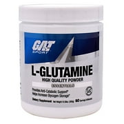 GAT L-Glutamine, Unflavored, 10.58 oz (300 g)