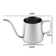 thumbnail image 3 of AMLESO 350ml Coffee Pot Coffee Drip Kettle Long Narrow Spout Coffee Pot Coffee Maker, 3 of 8
