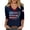 Navy, variant on 250 Anniversary Usa Shirt Women's Patriotic Graphic Raglan Sleeve Tee Independence Day Summer Women's T Shirts Red XXXL