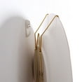 thumbnail image 1 of 60 Pcs in 10 Set 8 Inch Invisible Wall-mounted Dish Display Tool Spring Metal Hook Plate Bracket Dish Holder(10 Hanging Hook Rack, 10 Invisible Hook and 40 Hook Rack Foot Cover), 1 of 6