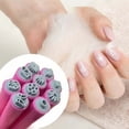 thumbnail image 5 of Nail Art Stamp Pen Set, Multiple Pattern Silicone Stamping Heads, Hand‑Held Manicure Stamping Tools, For Diy Pattern Printing On Nails, Creative Nail Decoration Supplies For Home And Salon Manicure, 5 of 8