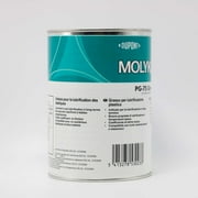 Molykote PG-75 Plastislip Grease 1kg for Plastic & Metal Lubrication Trackrod Joint Cable Gear Pump Bearing Light Load Low Temp Medium Slow Movement