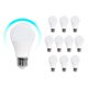thumbnail image 1 of Foco LED ICON Luz Fría Consume 7W Alumbra 50W 25,000 hrs de uso ICON Pack 10 pzas., 1 of 5