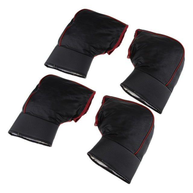 2 pares de guantes para manilr de motocicleta, scooter, quad, calentador de invierno Yotijar Guantes de agarre con manillar
