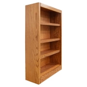Concepts in Wood Book Shelf - Wood Bookcase Furniture 30 x 48 - Oak