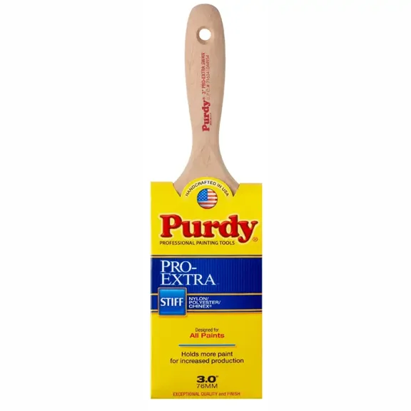 Purdy 144400730 Pro-Extra Swan Flat Paint Brush, 3"