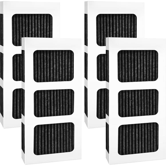Paultra2 Refrigerator Air Filter Replacement, Compatible with Frigidaire Pureair Ultra 2, Pure Air Ultra 2, Pureair Ultra ii, and Electrolux 242047805, 5303918847, EAP12364179, 4 Pack
