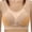 Beige, variant on Bras for Women Plus Size, Full Coverage T-Shirt Bra with No Underwire & Wide Strap Everyday Bras, 36B/C-42B/C